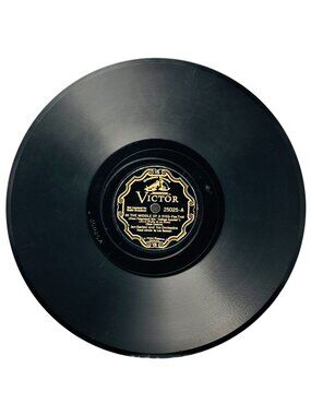 Jan Garber In The Middle Of A Kiss 10in Shellac 78 RPM Record Victor 25025